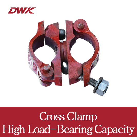 Cross clamps / Swivel clamps / Straight connectors, Malleable cast iron, High quality